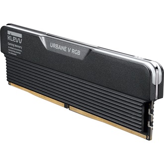KLEVV URBANE V RGB 32GB 6000MT/s DDR5 memória CL28 Kit of 2 fekete RGB