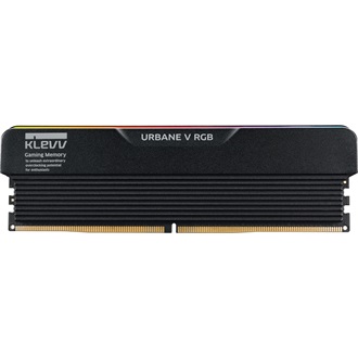 KLEVV URBANE V RGB 32GB 6000MT/s DDR5 memória CL28 Kit of 2 fekete RGB