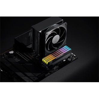 KLEVV URBANE V RGB 32GB 6000MT/s DDR5 memória CL30 Kit of 2 fekete RGB