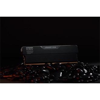 KLEVV URBANE V RGB 32GB 6000MT/s DDR5 memória CL30 Kit of 2 fekete RGB