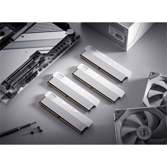 KLEVV URBANE V RGB 32GB 6400MT/s DDR5 memória CL30 Kit of 2 fehér RGB