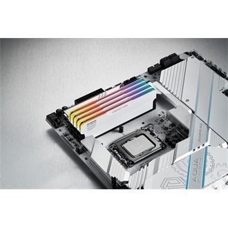 KLEVV URBANE V RGB 32GB 6400MT/s DDR5 memória CL30 Kit of 2 fehér RGB