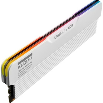 KLEVV URBANE V RGB 32GB 6400MT/s DDR5 memória CL30 Kit of 2 fehér RGB