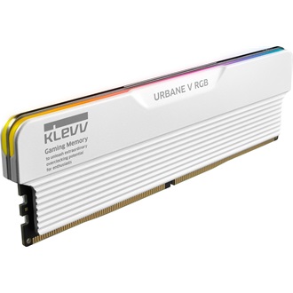 KLEVV URBANE V RGB 32GB 6400MT/s DDR5 memória CL30 Kit of 2 fehér RGB