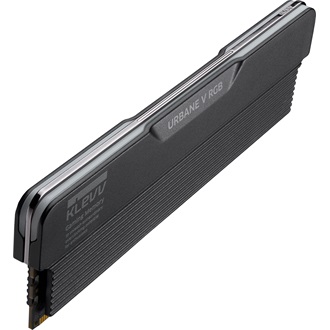 KLEVV URBANE V RGB 32GB 6400MT/s DDR5 memória CL30 Kit of 2 fekete RGB