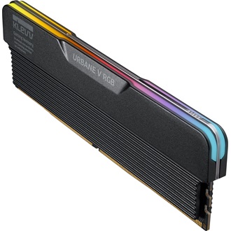 KLEVV URBANE V RGB 32GB 6400MT/s DDR5 memória CL30 Kit of 2 fekete RGB