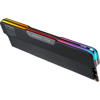 KLEVV URBANE V RGB 32GB 6400MT/s DDR5 memória CL30 Kit of 2 fekete RGB