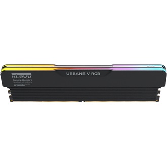 KLEVV URBANE V RGB 32GB 6400MT/s DDR5 memória CL30 Kit of 2 fekete RGB