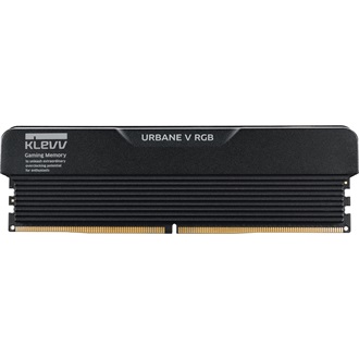 KLEVV URBANE V RGB 32GB 6400MT/s DDR5 memória CL30 Kit of 2 fekete RGB