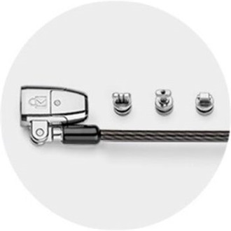 Kensington ClickSafe 2.0 Universal Keyed T-Bar / Nano / Wedge fekete