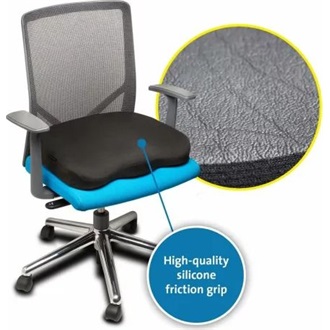 Kensington Ergonomic Memory Foam Seat Cushion ülőpárna fekete