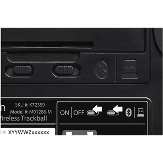 Kensington Expert Mouse optikai Bluetooth / vezeték nélküli trackball egér fekete