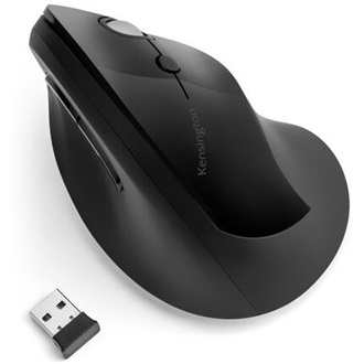 Kensington Pro Fit Ergo optikai vezeték nélküli vertikális egér fekete