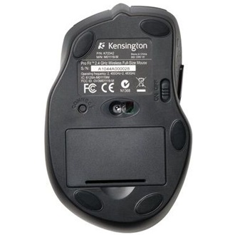 Kensington Pro Fit Full-Size vezeték nélküli optikai egér fekete