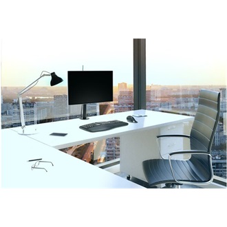 Kensington SmartFit Ergo Single 34" monitor tartó asztalra fekete