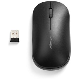 Kensington SureTrack Dual Wireless optikai Bluetooth / vezeték nélküli egér fekete