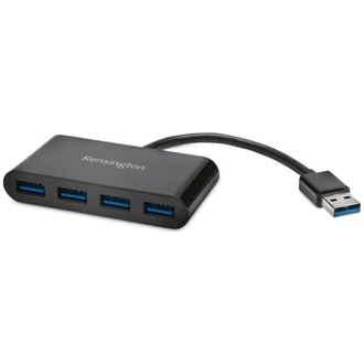 Kensington UH4000 4-portos USB3.0 hub fekete