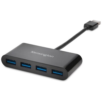 Kensington UH4000 4-portos USB3.0 hub fekete