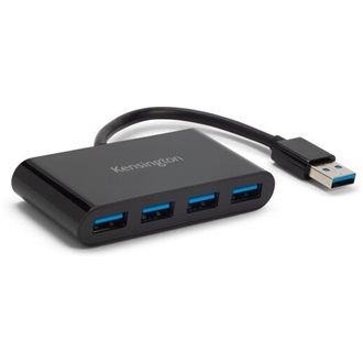 Kensington UH4000 4-portos USB3.0 hub fekete