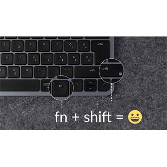 Keychron B1 Pro Bluetooth / vezeték nélküli / USB-C magyar Scissor Switch mechanikus billentyűzet fekete-szürke