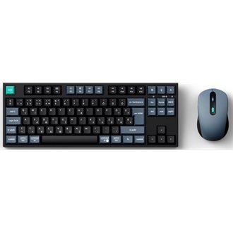 Keychron B33 Bluetooth / vezeték nélküli magyar Scissor Switch mechanikus billentyűzet + egér fekete-szürke