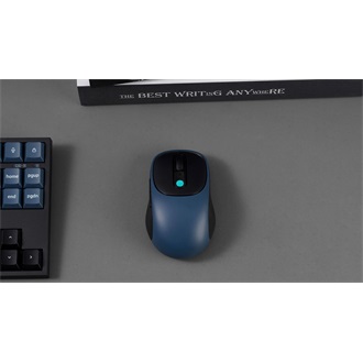 Keychron BM24 optikai Bluetooth / vezeték nélküli egér kék-fekete