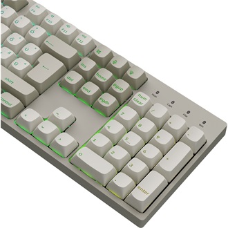 Keychron C2 Pro 8K USB magyar Apex Red mechanikus billentyűzet szürke (Bontott!)