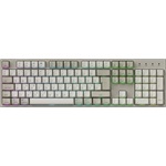 Keychron C2 Pro 8K USB magyar Apex Red mechanikus billentyűzet szürke (Bontott!)