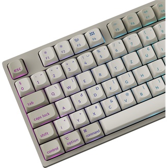 Keychron C2 Pro 8K USB magyar Apex Banana mechanikus billentyűzet szürke