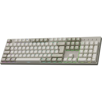 Keychron C2 Pro 8K USB magyar Apex Red mechanikus billentyűzet szürke