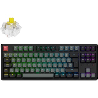 Keychron C3 Pro 8K USB magyar Super Banana mechanikus billentyűzet fekete