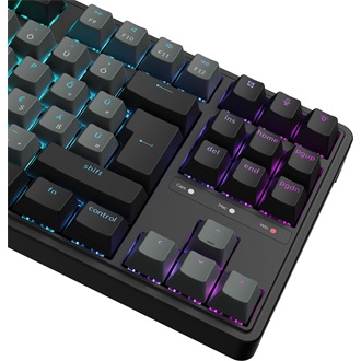 Keychron C3 Pro 8K USB magyar Super Brown mechanikus billentyűzet fekete