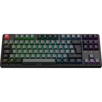 Keychron C3 Pro 8K USB magyar Super Red mechanikus billentyűzet fekete (Bontott!)