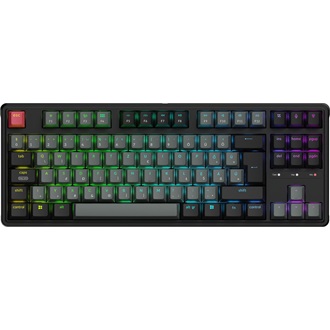 Keychron C3 Pro 8K USB magyar Super Red mechanikus billentyűzet fekete (Bontott!)