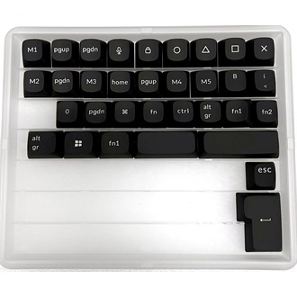 Keychron OSA Profile, ABS, Laser Engraving magyar Keycap Set fekete