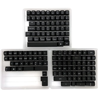 Keychron OSA Profile, ABS, Laser Engraving magyar Keycap Set fekete