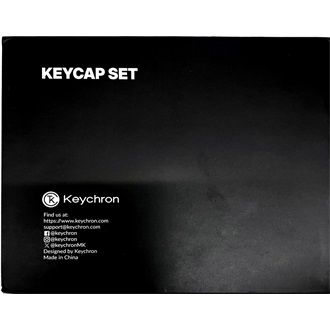 Keychron OSA Profile, ABS, Laser Engraving magyar Keycap Set fekete