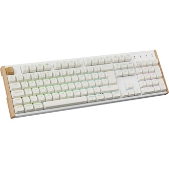 Keychron K10 HE Bluetooth / vezeték nélküli magyar Gateron double-rail magnetic nebula mechanikus billentyűzet fehér