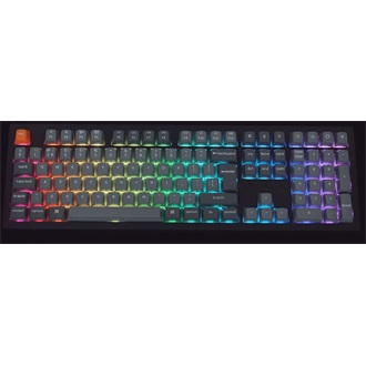 Keychron K10 Max Bluetooth / vezeték nélküli / USB magyar Keychron Super Brown mechanikus billentyűzet fekete