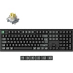 Keychron K10 Ultra 8K Bluetooth / vezeték nélküli magyar Apex Banana mechanikus billentyűzet fekete