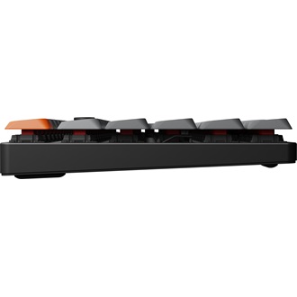 Keychron K17 Max Bluetooth / vezeték nélküli magyar Gateron low-profile Brown mechanikus billentyűzet fekete