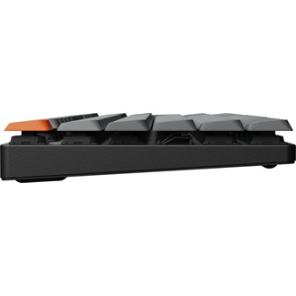 Keychron K1 Max Bluetooth / vezeték nélküli magyar Gateron low-profile Brown mechanikus billentyűzet fekete