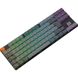 Keychron K1 Max Bluetooth / vezeték nélküli magyar Gateron low-profile Brown mechanikus billentyűzet fekete