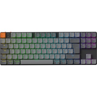 Keychron K1 Max Bluetooth / vezeték nélküli magyar Gateron low-profile Brown mechanikus billentyűzet fekete