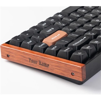 Keychron K2 HE Bluetooth / vezeték nélküli magyar gaming Gateron double-rail magnetic mechanikus billentyűzet fekete-róz