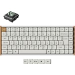 Keychron K3 HE Bluetooth / vezeték nélküli magyar Ultra-fast Lime Magnetic mechanikus billentyűzet fehér