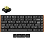 Keychron K3 Ultra 8K Bluetooth / vezeték nélküli magyar Milk POM Banana mechanikus billentyűzet fekete