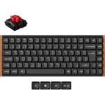Keychron K3 Ultra 8K Bluetooth / vezeték nélküli magyar Milk POM Red mechanikus billentyűzet fekete
