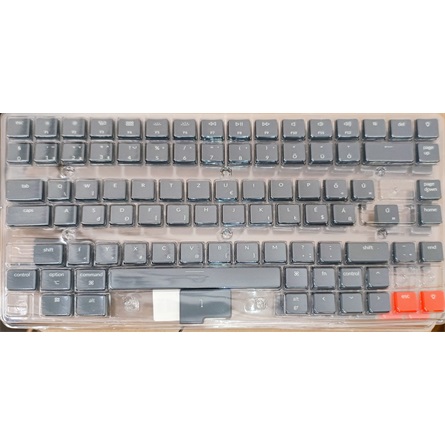 Keychron K3 magyar billentyűsapka készlet világosszürke