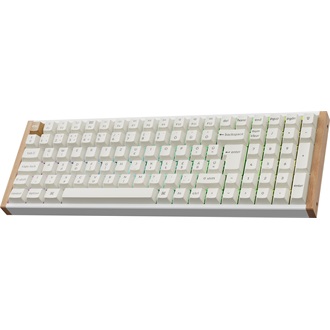 Keychron K4 HE Bluetooth / vezeték nélküli magyar gaming Gateron double-rail magnetic nebula mechanikus billentyűzet feh